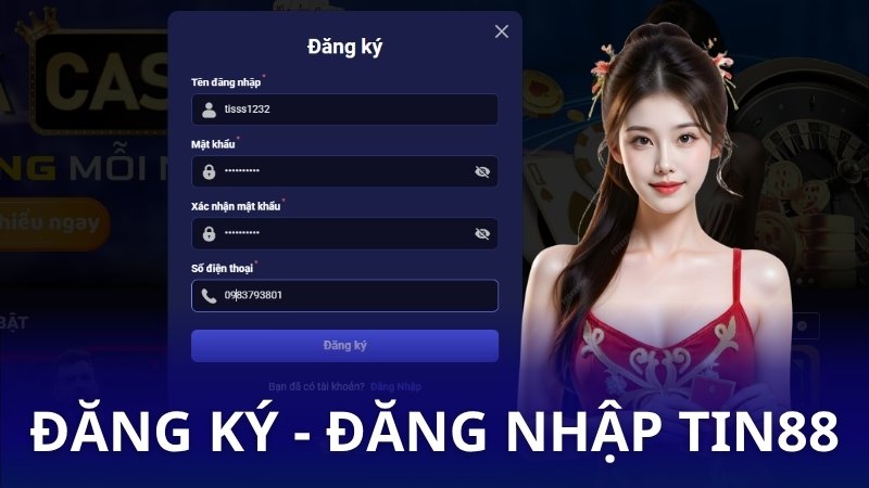 Hướng dẫn đăng ký - đăng nhập Tin88 chuẩn nhất 2025