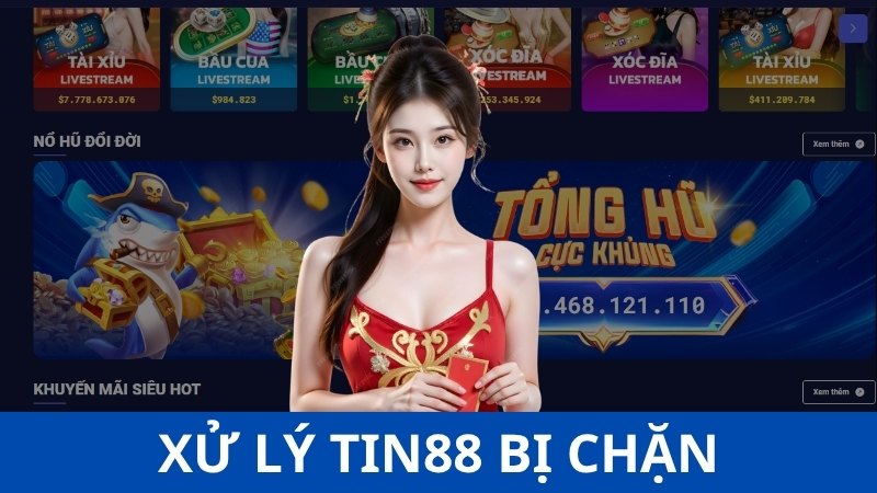 Làm sao khi Tin88 bị chặn? - Cách xử lý