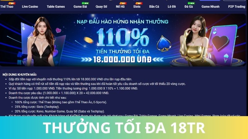 Ưu đãi nạp lần đầu - Mở đầu siêu thưởng